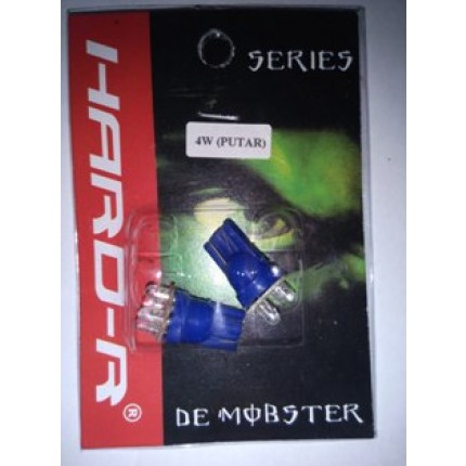 LED T10 4LED 4W PUTAR WARNA WARNI
