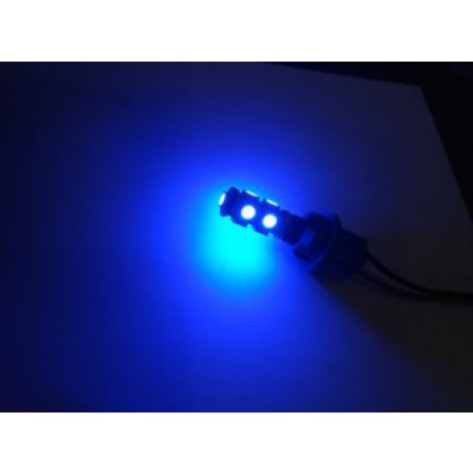 LED T10 9SMD 5050 12V BIRU BLITZ