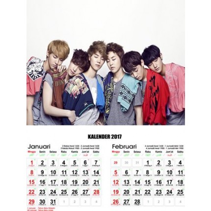 kalender artis korea