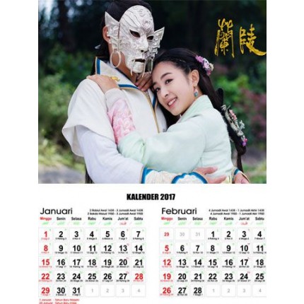 kalender artis mandarin 