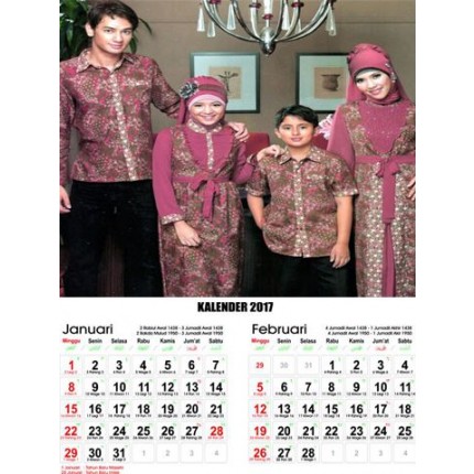 kalender busana muslim 