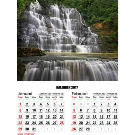 Kalender Pemandangan Indonesia 2
