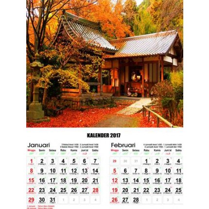 Kalender Pemandangan Alam Jepang