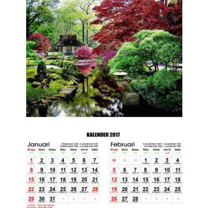 Kalender Taman Jepang