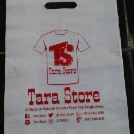 Jasa Sablon Kantong Plastik Plong