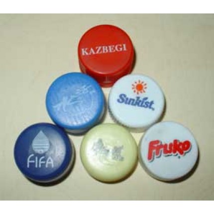Jasa Sablon Plastik Tutup Botol