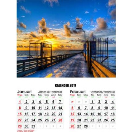 Kalender Senja Indah