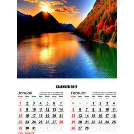 Kalender Pemandangan Sungai
