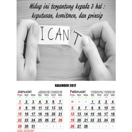 KALENDER KATA MOTIVASI 