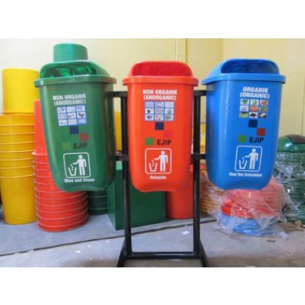 Jasa Sablon Plastik Tong Sampah