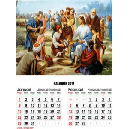 Kalender Lukisan Yesus