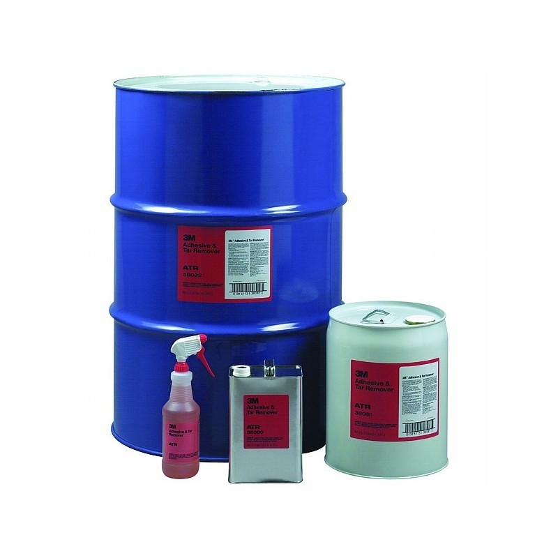 3M 38080 Adhesive & Tar Remover (gallon) (Cairan Pembersih Noda Lem dan Noda Aspal 3M)