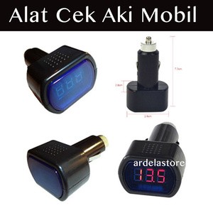 DC 12V/24V Mini Car volt Meter/ Auto Voltage Detecto/ Accu Check Meter