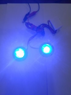 LED STROBO 12V BIRU
