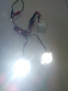 LED STROBO 12V PUTIH