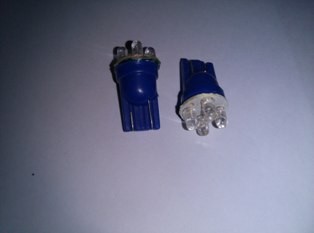 LED T10 4LED 4W PUTAR WARNA WARNI