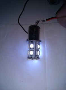 LED LAMPU SEN KAKI 1 12V 13SMD 5050 PUTIH