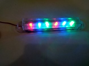 LED DRL 12V 19.5X0.6 CM