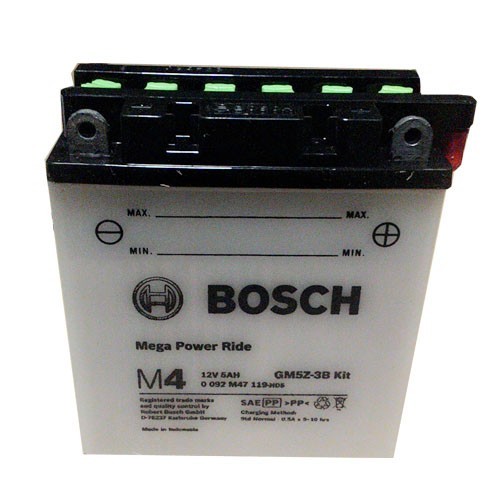 GM5Z-3B Kit Aki Motor Bosch-untuk motor Honda, Yamaha, Suzuki, Kawasaki 