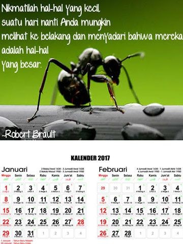 KALENDER KATA MOTIVASI 