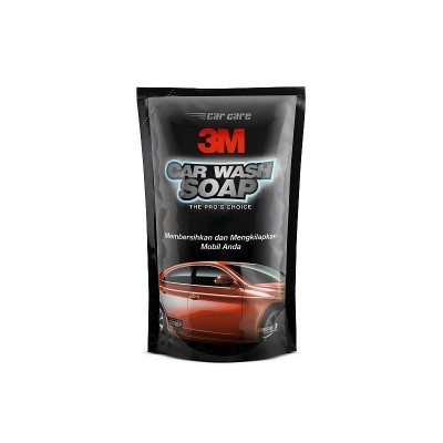 3M Car Wash Soap Pouch (Shampo Cuci Mobil 3M Refill) 800ml