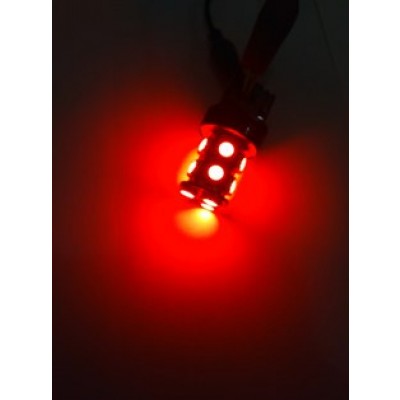 LED T20 12V 13SMD 5050 BLITZ MERAH