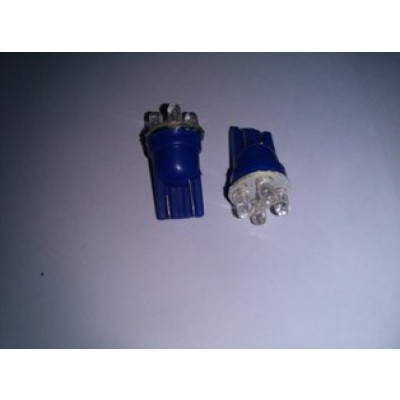 LED T10 4LED 4W PUTAR WARNA WARNI