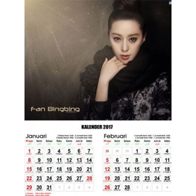 kalender artis mandarin