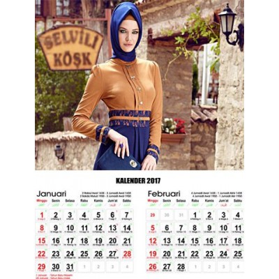 kalender busana muslim