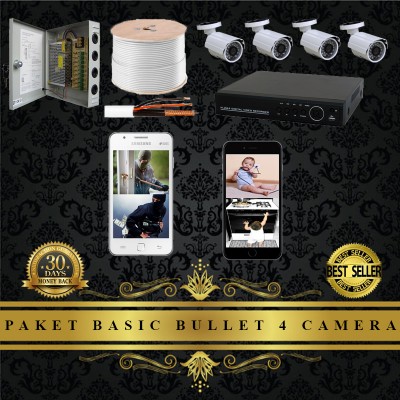 Paket 4 Camera Bullet CCTV