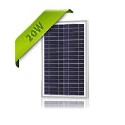 Solar Panel 20 Watt 12V Polycrystalline