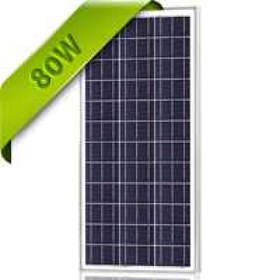 Solar Panel 80 Watt 12V Polycrystalline