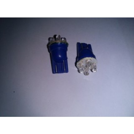 LED T10 4LED 4W PUTAR WARNA WARNI