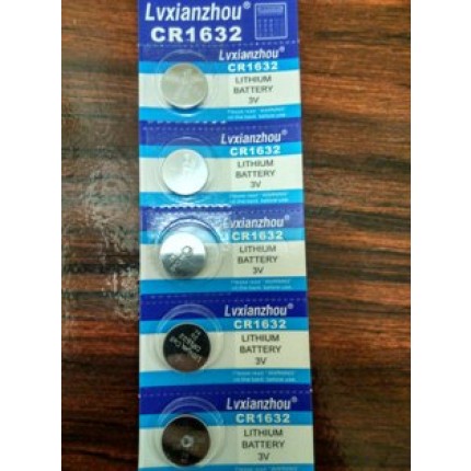 Baterai Lvxianzhou 3V CR1632 Lithium Cell
