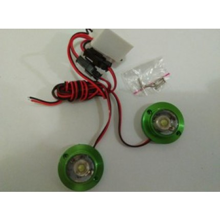 LED STROBO 12V HIJAU