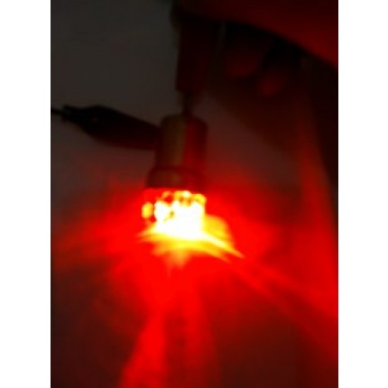 LED KAKI 1 LAMPU SEN 9 SMD 12V MERAH