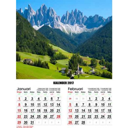 Kalender Pemandangan Dunia