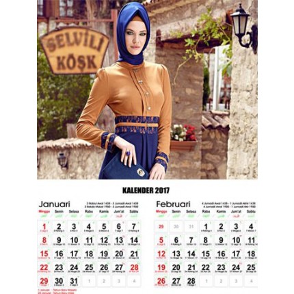 kalender busana muslim 