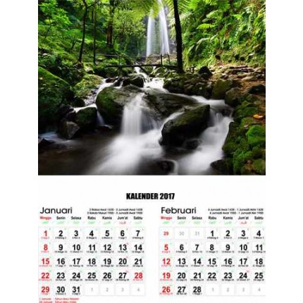 Kalender Pemandangan Indonesia 2