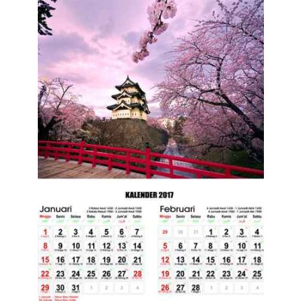 Kalender Pemandangan Alam Jepang