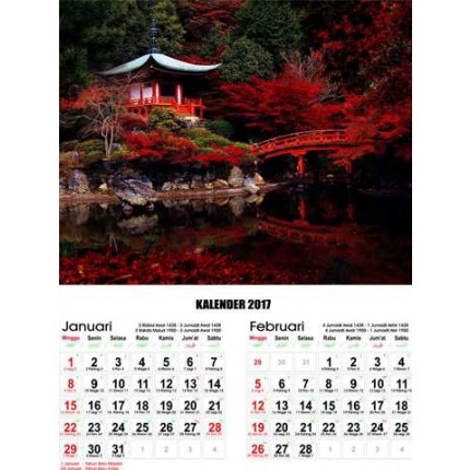 Kalender Taman Jepang