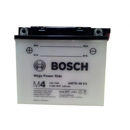 GM7B-4B Kit Aki Buat Motor Bosch-Honda, Yamaha