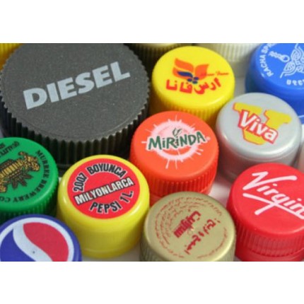 Jasa Sablon Plastik Tutup Botol