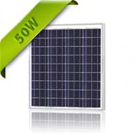 Solar Panel 50 Watt 12V Polycrystalline