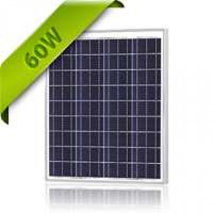 Solar Panel 60 Watt 12V Polycrystalline