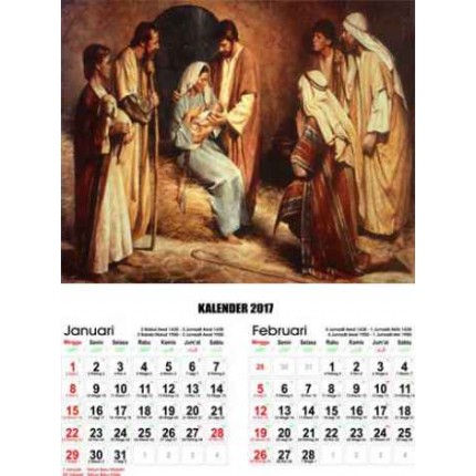 Kalender Lukisan Yesus